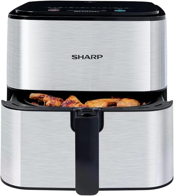 Sharp XL 7Litres Air Fryer 1600 Watts With 8 Cooking Menu | KF-AF70RT