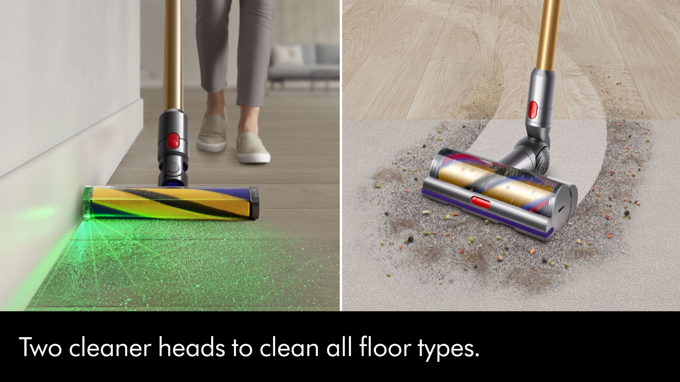 Dyson V15 Detect Absolute Cordless Vacuum Cleaner (Gold)