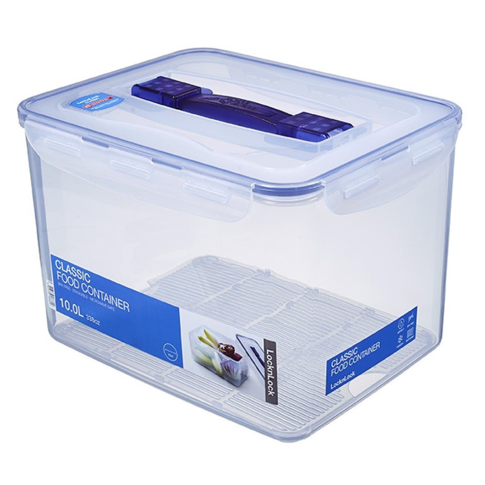 LocknLock 10L Classic Airtight Food Container with Handle | HPL886