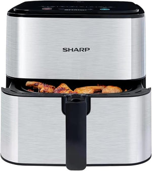 Sharp XL 7Litres Air Fryer 1600 Watts With 8 Cooking Menu | KF-AF70RT
