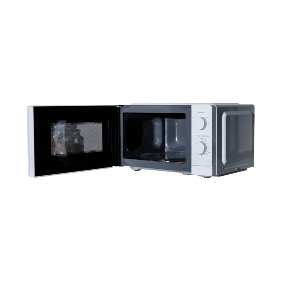 Midea 20L Microwave Oven White 700W Mechanical Control MM7P012MZ-WH