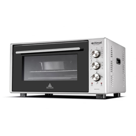 Itimat Electrical Square Oven Double Glass Fan + Lamp 1637W 50L Silver