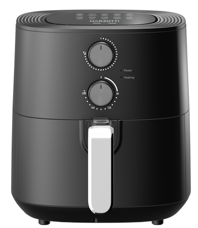 Marzotti AIR FRYER 1700W 6L Heat Convection Stainless Steel Elements Oil Free