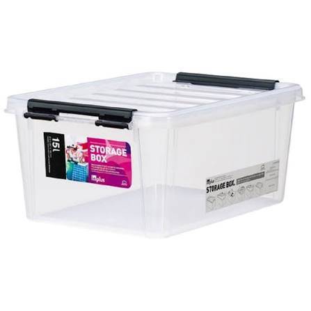 LockNLock inplus easy clip 15L plastic storage box