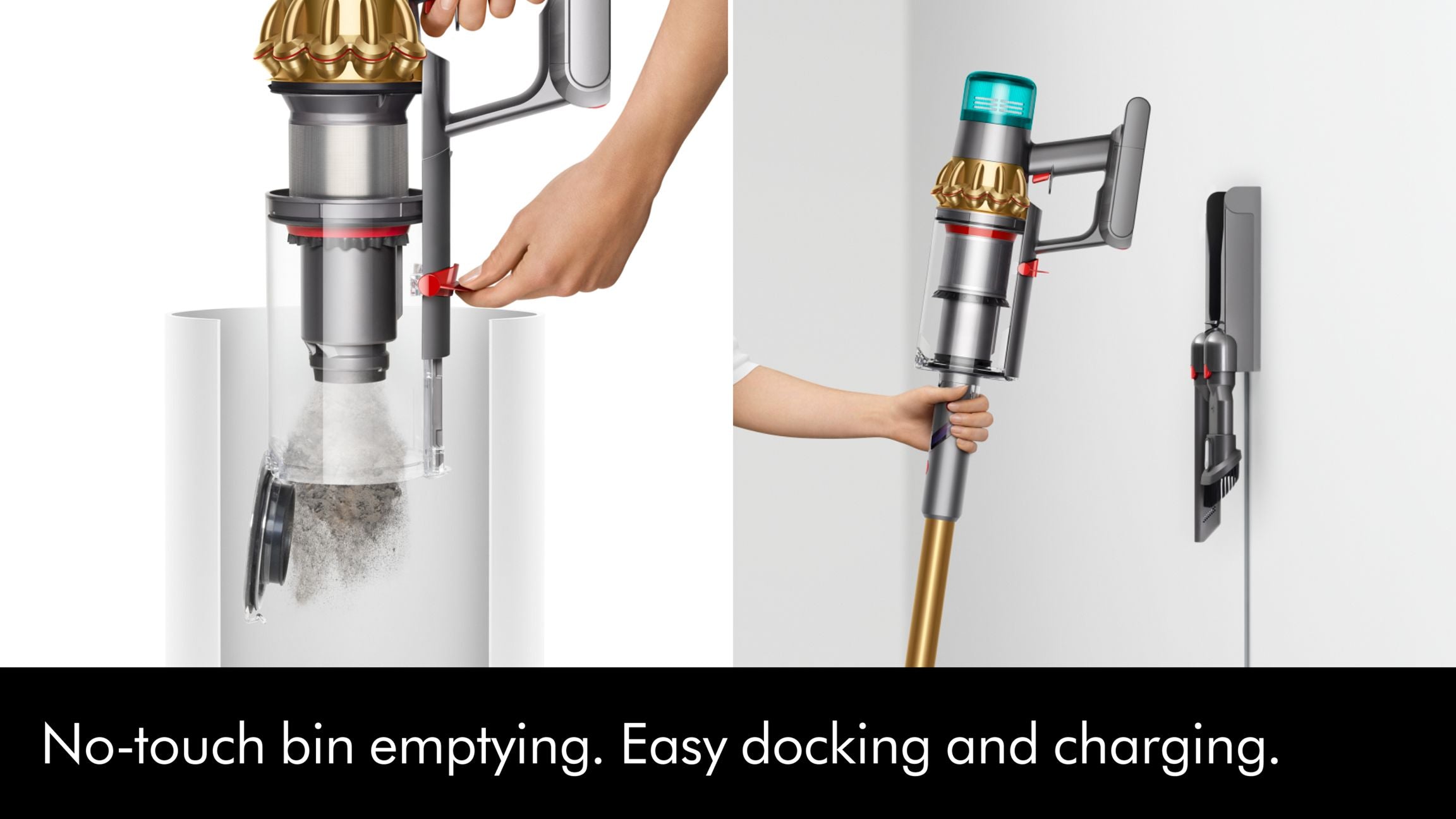 Dyson V15 Detect Absolute Cordless Vacuum Cleaner (Gold)