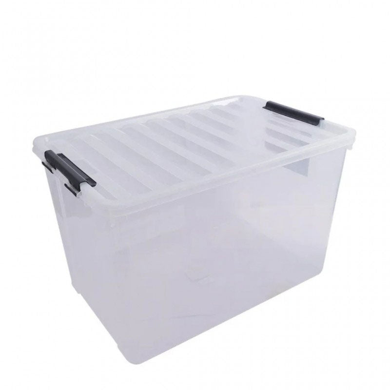 Lock & Lock Inplus 60 Liters Natural Easy Clip Storage Box 60 cm x 39,6 cm x 35,8 cm