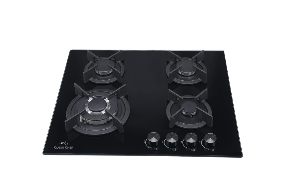 Queen Chef Tempered Glass Cooktop 60cm
