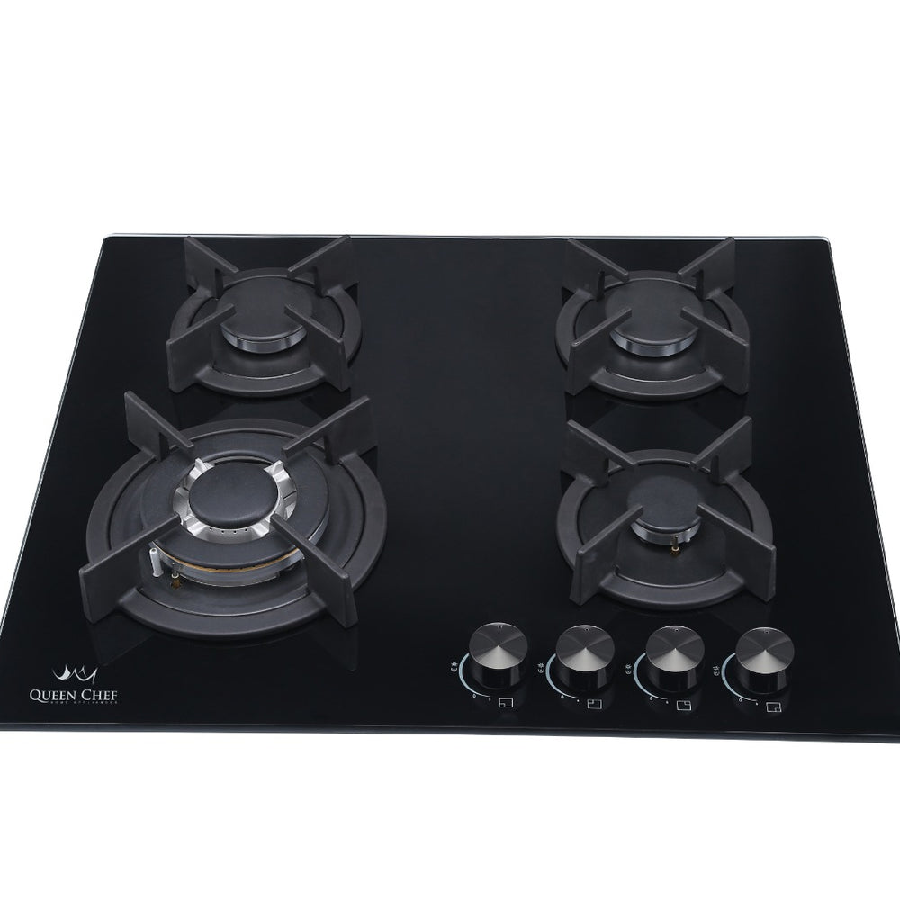 Queen Chef Tempered Glass Cooktop 60cm