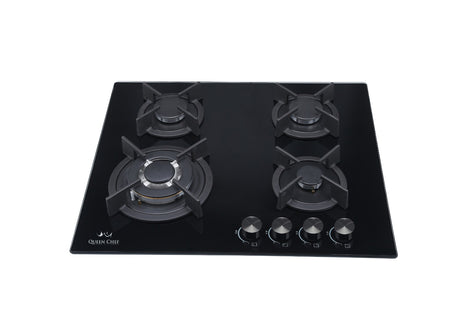 Queen Chef Tempered Glass Cooktop 60cm