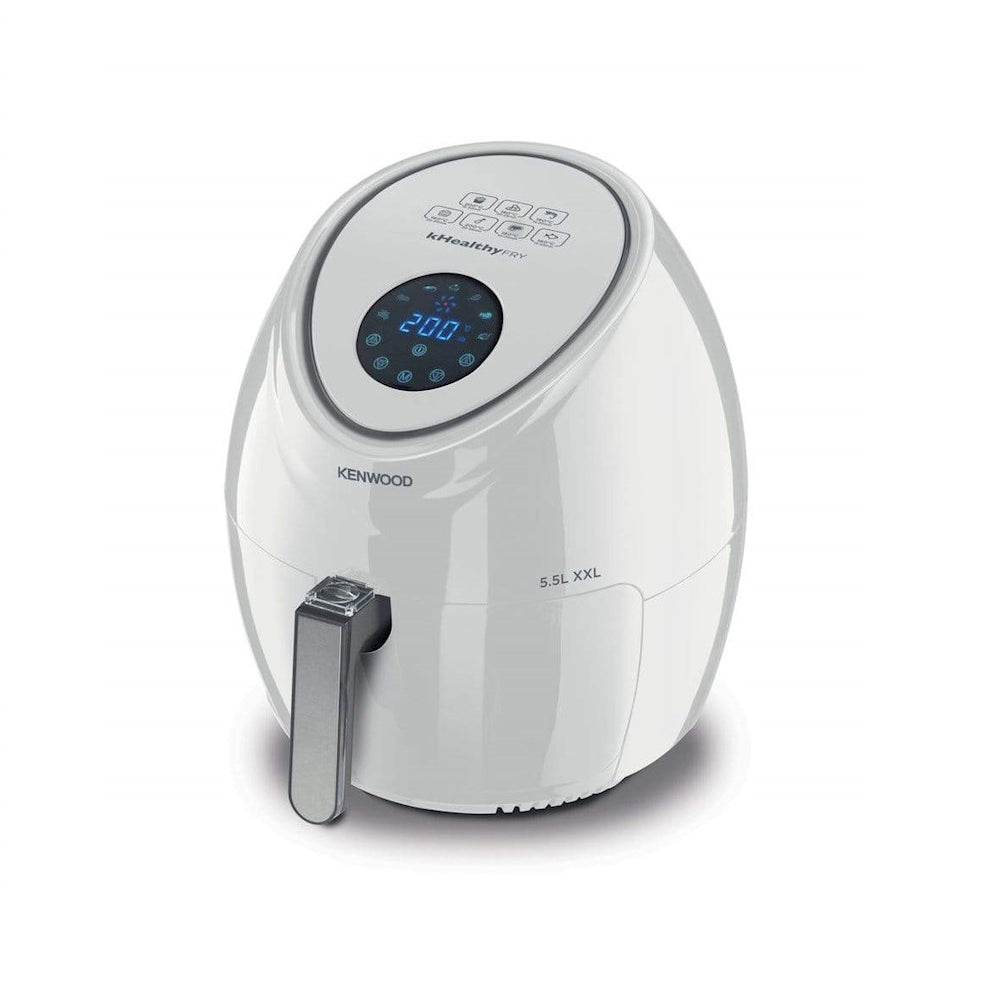 Kenwood Digital Air Fryer XXL 5.5L, 2.4Kg, 1800W, With Rapid Hot Air Circulation, WHITE, HFP50.000WH