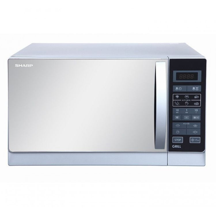 Sharp Microwave 25L With Grill Silver