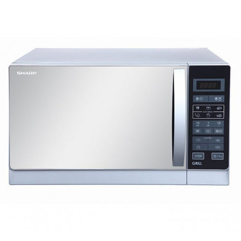 Sharp Microwave 25L With Grill Silver