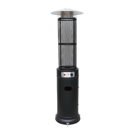National Patio Glass Tube Gas Heater Outdoor