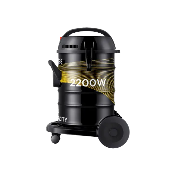 Midea Drum Vacuum Cleaner - Black