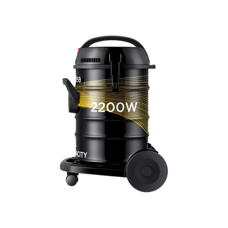Midea Drum Vacuum Cleaner - Black