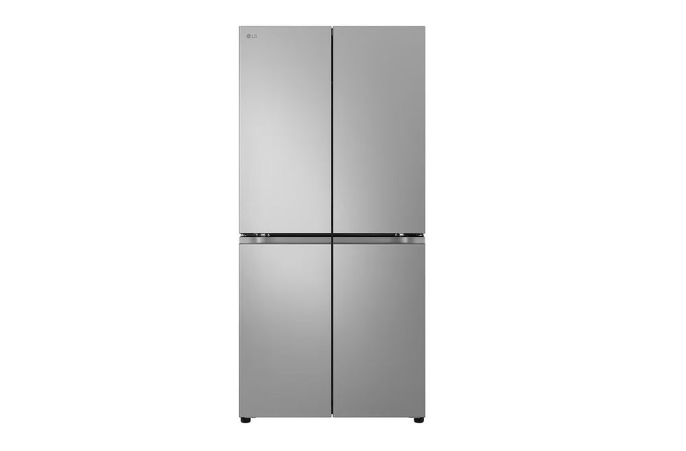 LG Four Door Refrigerator , 464L Net Capacity Silver Color,Door Cooling+™, Multi Air Flow,  GCB-244DFPL
