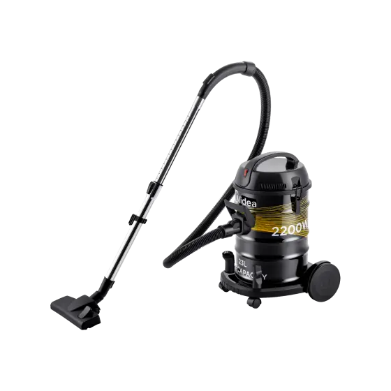Midea Drum Vacuum Cleaner - Black