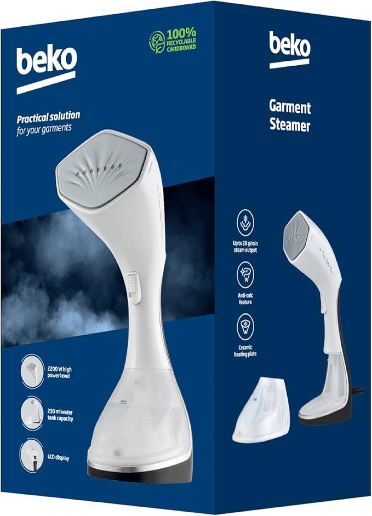 Beko Handheld Garment Steamer 2200W STM6120