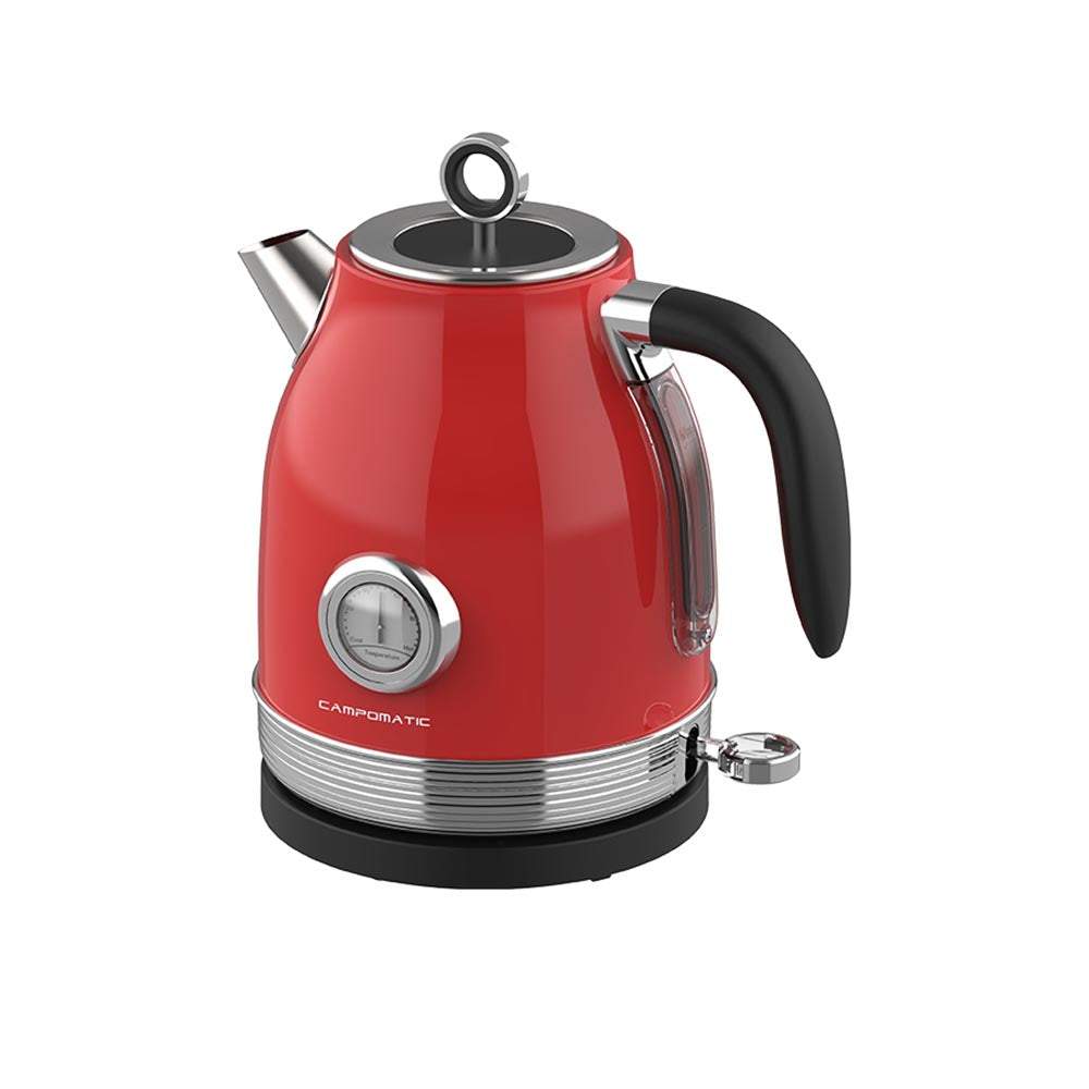 Campomatic Vintage Kettle 1.7L Red