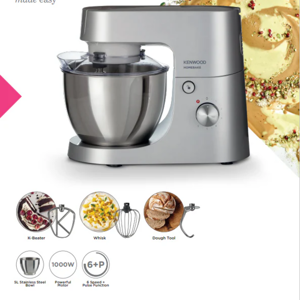 Kenwood Stand Mixer Silver KHH1.000SI