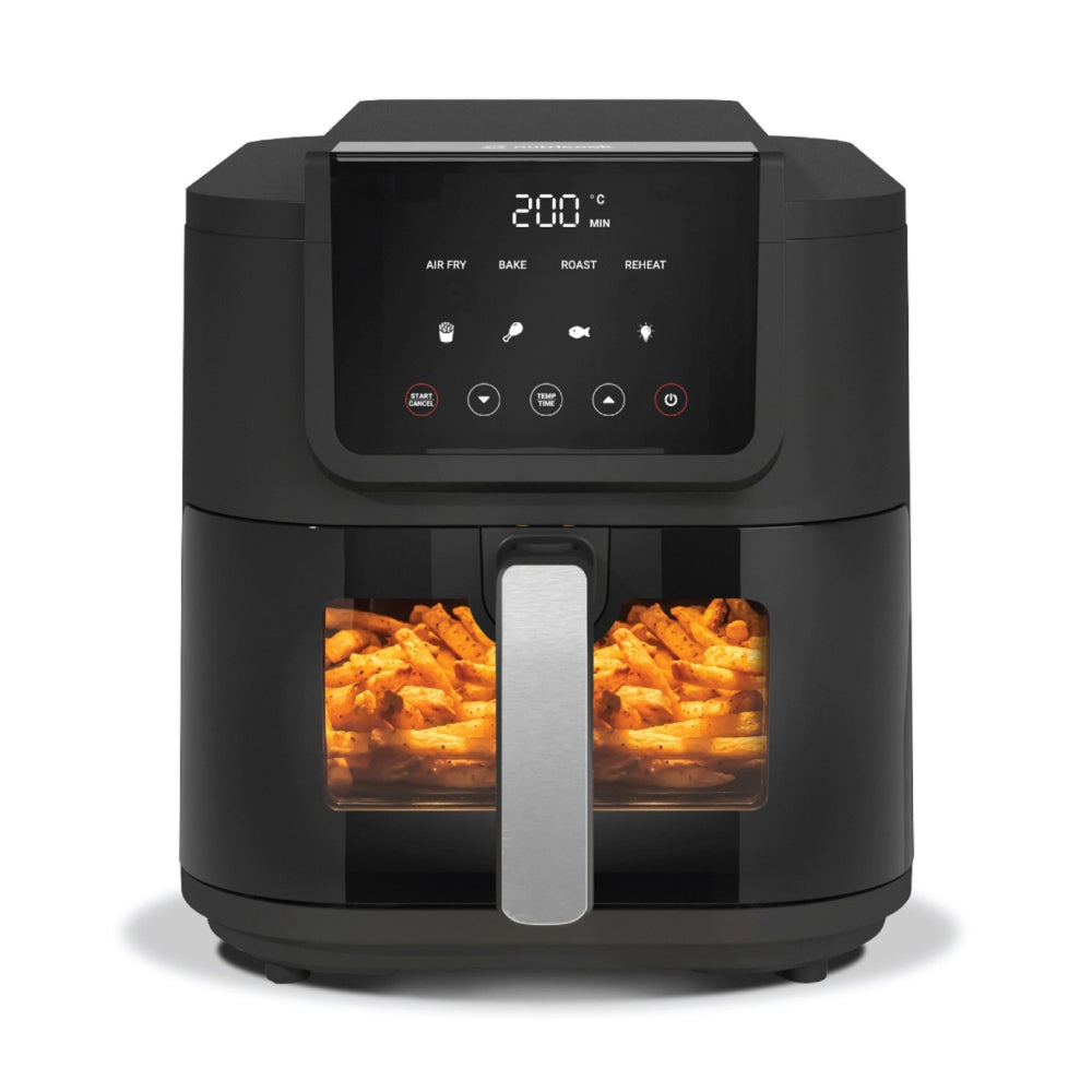 Nutricook Air Fryer Slim 5L, 5 Main Programs – Air Fry, Bake, Roast, Reheat, Dehydrate, 1700W, NC-AFS100
