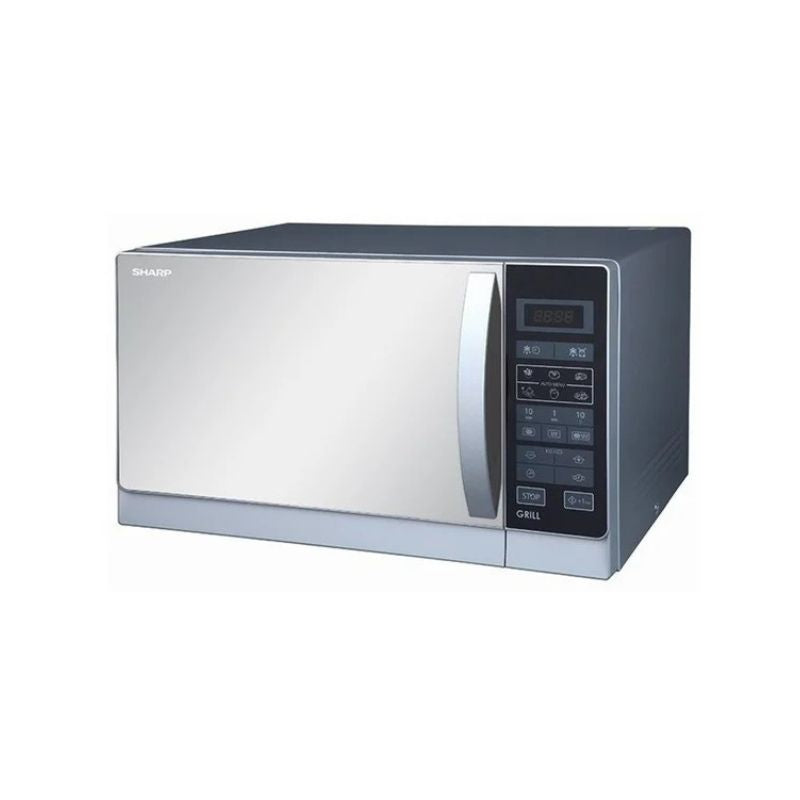 Sharp Microwave 25L With Grill Silver