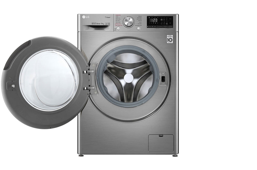 LG Front Load 8Kg Washer, Silver - Sealco